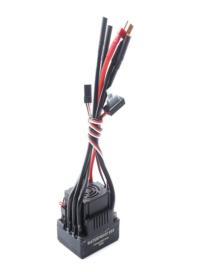 جوليرك وحدة تحكم إلكترونية بالسرعة بدون فرش من GoolRC بقوة 80 أمبير، مزودة بقابس T، 5.8 فولت، 3 أمبير، BEC، لسيارات التحكم عن بعد بمقياس 1/8 - Image 4